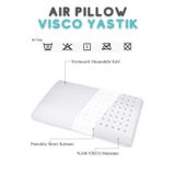 Visco Air Pillow Hava Kanalı Düz Yastık Ortopedik Yastık Boyun Agrıları Icin Visco Yastık