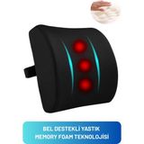 Visco Bel Destek Minderi Ortopedik Visko Yastık Bel Sırt Destek Minderi