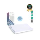 Visco Boyun Destekli Ortopedik Bebek Yastığı 50X30X6/4 Cm, Beyaz