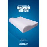 Visco Boyun Yastığı Boyun Destekleyici Visco Yastık Ortopedik Boyun Yastığı Ergonomik Yastık 55x37