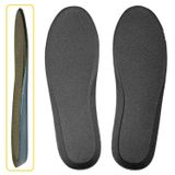 Visco Confor, Memory Foam, Ortopedik Ayakkabı Tabanlığı, Ortapedik Memory Foam Insole Tabanlık (Siyah, 45)