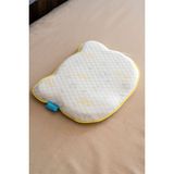Visco Düz Kafa Yastığı Kafa Şekillendirici Visko Yastık 24X21X3 cm - 24 x 21 x 3 cm - Beyaz