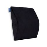Visco Ortopedik Araç Bel Dayama Minderi 35X33x9 Cm, Siyah