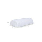 Visco Ortopedik D Model Çok Amaçlı Visco Yastık 42X18/10 Cm, Beyaz