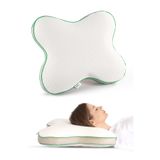 Visco Planet Kelebek Ortopedik Boyun Yastığı | Memory Foam | Tencel Kılıf | 51x44x12.5 cm