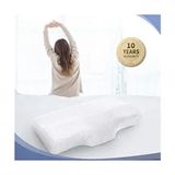 Visco Planet Ortopedik Boyun Yastığı Visko Dolgu Materyali Mikrofiber Dış Materyal ile Rahatlık - Beyaz - 54 x 36 cm