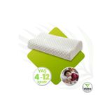 Visco Planet Visco Ortopedik Çocuk Yastığı Boyun Destekli Terletmeyen Ergonomik Uyku Yastığı