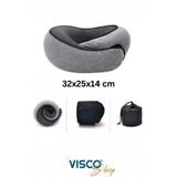 visco sleep Seyahat Yastığı Ortopedik Visco Spiral Seyahat Yastığı 32x26x14 CM
