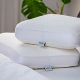 Visco Yastık Ergonomik Yastık Fiore Doğal Viskon Kılıflı Yastık 65x40x14 cm