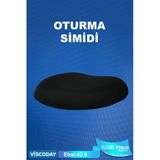Viscoday Visco Oturma Simidi Ortopedik, Yastık Konforlu Ve Rahatlatıcı 43 X 43 X 9, D Model