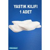 Viscoday Yastık Kılıfı Yüksek Boyun Destekli Ortopedik Visco Yastık Kılıfı 1 Adet Vscdy 33 - Ekru - 60 x 40