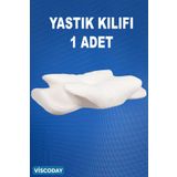 Viscoday Yastık Kılıfı Yüksek Boyun Destekli Ortopedik Visco Yastık Kılıfı 1 Adet