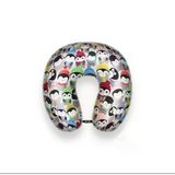 Viscofly Visco Ortopedik Seyahat Yastığı - Boyun Yastığı - 30 X 30 X 10 Cm - Penguen Desen