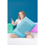 Viscofoam Air Terapi Hava Kanallı Ortopedik Yastık Visco Yastık Mavi 60x4016cm