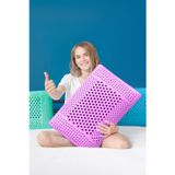 Viscofoam Air Terapi Hava Kanallı Ortopedik Yastık Visco Yastık Mor 60x4016cm