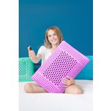 Viscofoam Air Terapi Hava Kanallı Ortopedik Yastık Visco Yastık Mor 60x40x16cm