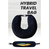 Viscofoam Hybrid Travel Bag Seyahat Çantası Seyahat Yastığı - Lacivert - Ergo Travel