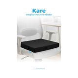 Viscofoam Kare Visco Ortopedik Oturma Minderi - Siyah dummy-6766485-429