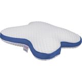 Viscofoam Kelebek Boyun Destekli Ortopedik Yastık Visco Yastık 55x46x13cm - Beyaz - 60 x 42 cm