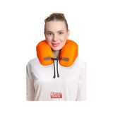 Viscofoam Lux Ortopedik Seyahat Yastığı Visco Boyun Destekli Seyahat Yastığı Turuncu Ergo Travel turuncu