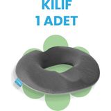 Viscofoam Ultralüks Oturma Simit Kılıfı - Gri - 46*39*6cm