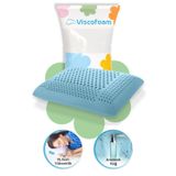Viscofoam Viscofoam Aroma Terapi Hava Kanallı Ortopedik Yastık Visco Yastık Okyanus Esintisi 60x40x16cm