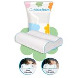 Viscofoam Viscofoam Çift Taraflı Yüksek Boyun Destekli Ortopedik Yastık Visco Yastık - 55x35x12-11cm