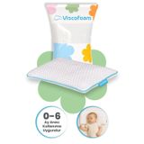 Viscofoam Viscofoam Hava Kanallı Ortopedik Bebek Yastığı Visco Bebek Yastık - 39x24x5cm