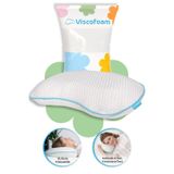 Viscofoam Viscofoam Yarım Ay Boyun Destekli Ortopedik Yastık Visco Yastık 60x40x12.5cm