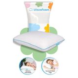 Viscofoam Viscofoam Yüksek Boyun Destekli Ortopedik Yastık Tombul Visco Yastık - 59x39x15.5cm