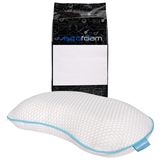 Viscofoam Yarım Ay Boyun Destekli Ortopedik Yastık Visco Yastık 60x40x12.5cm