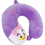 VİSCOHAPPY Viscohappy Çocuk Visco Seyahat Boyun Yastığı - Ortopedik Hafızalı Sünger Eğlenceli Hayvan Figürlü Uyku Arkadaşı - 32 x 28 cm - Mor