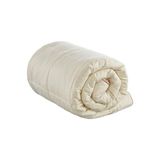 Viscoleff Yarısı Yün Yarısı Pamuk Çift Kişilik Yorgan - 195 x 215 cm - 010 - Beyaz