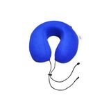 Viscoli Visco Li Yastık Ortopedik Seyahat Boyun Yastığı Klipli - 31 x 27 cm - Mavi