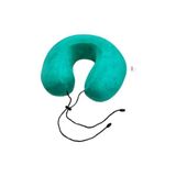 Viscoli Visco Li Yastık Ortopedik Seyahat Boyun Yastığı Klipli - 31 x 27 cm - Yeşil