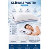 viscolog Lüx Klimalı Serin Tutan Ortopedik Boyun Destek Yastığı 50x70 (Tela çantalı)