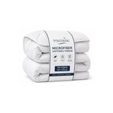 viscolog Tek Kişilik Microfiber Silikon Elyaf Yorgan 155x215 cm – Kapitoneli Yumuşak Yorgan