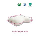 Viscolux Horlama Azaltıcı Yastık 1 adet Yedek Kılıf