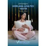 Viscolux Horlama Azaltıcı Yastık - Horlama Önleyici Ortopedik Visco Yastık Pembe