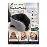 VİSCOMAX Oto Seyahat Boyun Yastığı Visco Baş ve Boyun Destekli Ergonomik Tasarımı