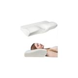 Viscomina Ortopedik Visco Yastık Boyun Ağrıları Için Özel Tasarım Medikal Yastık 60X35X11/7 cm - 35 x 60 cm - Beyaz