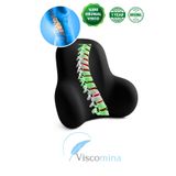 Viscomina Visco Bel Yastığı Ortopedik Ergonomik Destek Minderi Ofis, Araç, Ev Kullanımı İçin Uygun