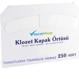 Viscomop Klozet Kapak Örtüsü 250'Lİ - Beyaz