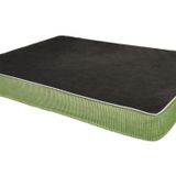 Viscopet Lüks Visko 10CM Blok Süngerli 100% Sıvı Geçirmez Alezli Fermuarlı Yıkanabilir Köpek Yatağı (XX-Large)
