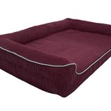 viscopet Premium Sofa Blok sungerli Alezli Fermuarlı Yıkanabilir Köpek Yatağı (X-Large)