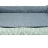 viscopet Premium Sofa Blok sungerli Alezli Fermuarlı Yıkanabilir Köpek Yatağı(S-fumekrem-M)