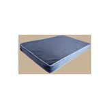 viscopet Visco Dolgulu Kaymaz Tabanlı Fermuarlı Yıkanabilir Köpek Yatağı L-70x80x10cm
