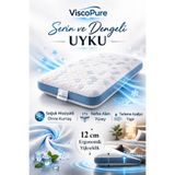 ViscoPure Visco Boyun Destekli Ergonomik Ortopedik Hafızalı Sünger Yastık