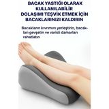 VISCORA Ortopedik Destek Yastığı – Visco Bacak Yükseltici Minder, Ödem ve Dolaşım İçin