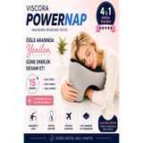 Viscora Powernap Ergonomik Masaüstü Uyku ve Kaylule Yastığı – Öğle Arası Uyku ve Şekerleme Yastığı Boyun, Kol ve Yüz Destekli Konfor